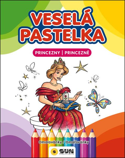 Veselá pastelka - Princezny - kniha z kategorie Omaľovávanky