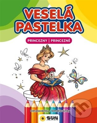 Veselá pastelka - Princezny - kniha z kategorie Omaľovávanky