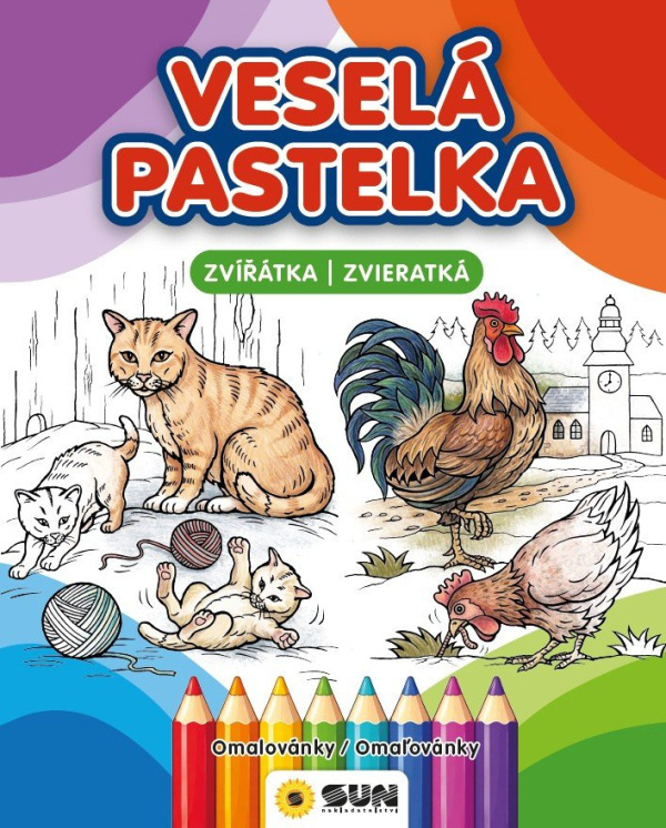 Veselá pastelka - Zvířátka