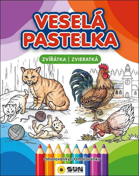 Veselá pastelka - Zvířátka