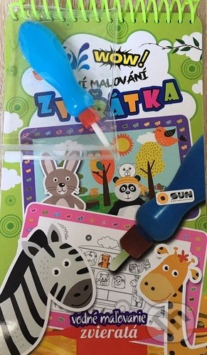 WOW - vodní malování Zvířátka