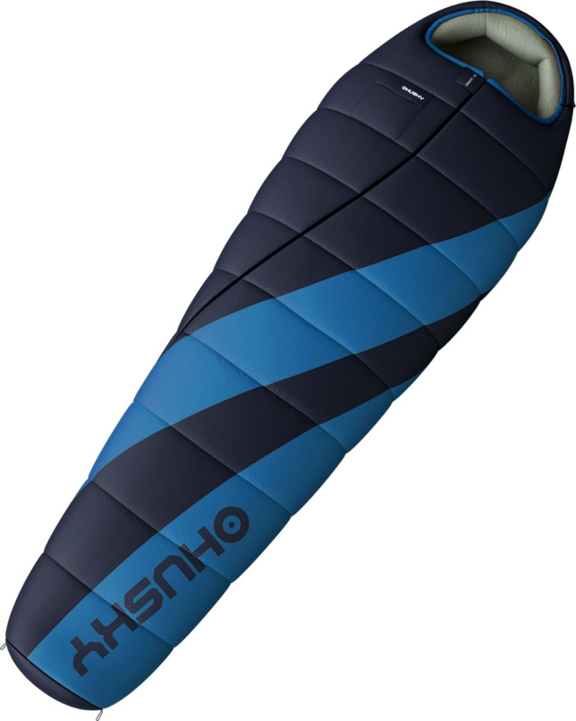 Syntetický třísezónní spacák HUSKY Ember Long -15°C blue Velikost: onesize