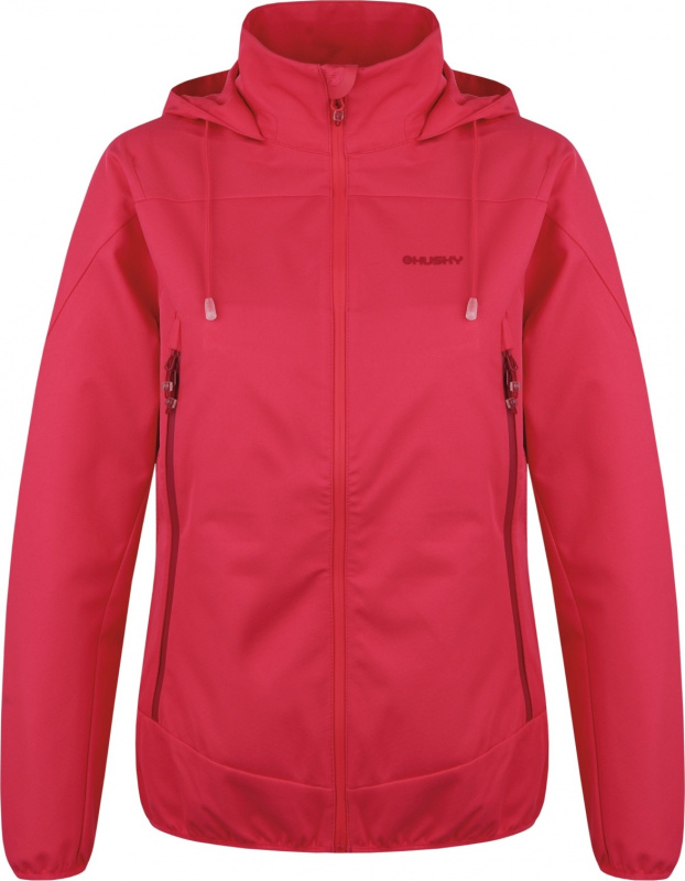 Dámská softshellová bunda HUSKY Sonny L růžová Velikost: L
