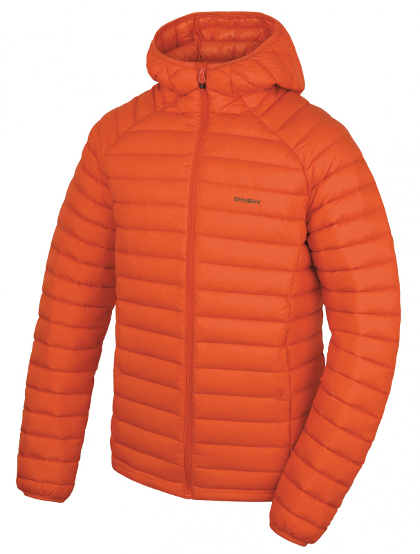 Pánská péřová bunda HUSKY Dreeser oranžová Velikost: XL
