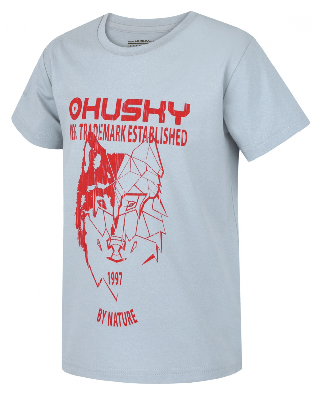 Dětské funkční triko HUSKY Tash K lt. šedé Velikost: 134-140