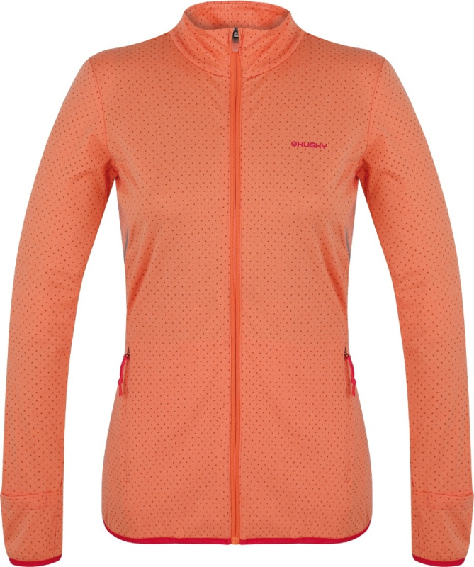 Dámská sportovní mikina HUSKY Astel L oranžová Velikost: M