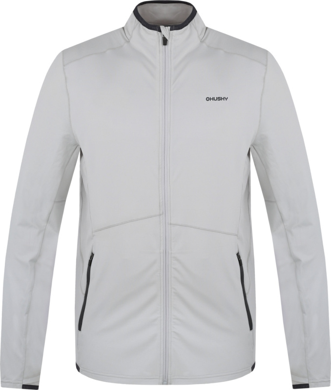 Pánská mikina na zip HUSKY Tarp zip šedá Velikost: XXXL