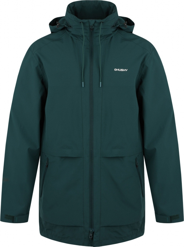 Pánský outdoorový kabát HUSKY Nevr M zelený Velikost: XL