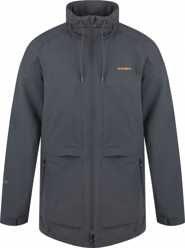 Pánský outdoorový kabát HUSKY Nevr M šedý Velikost: XL
