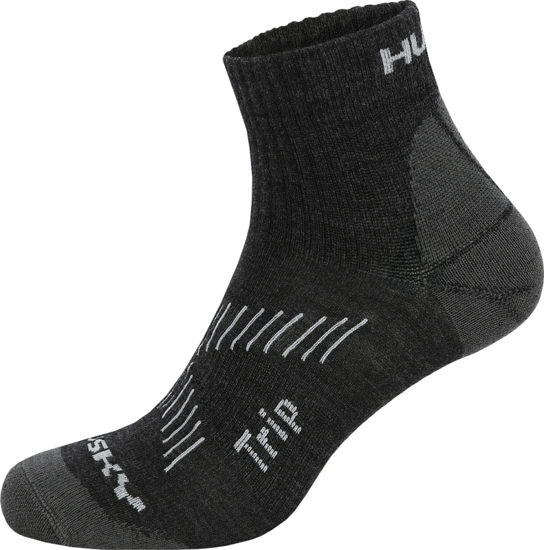 Ponožky HUSKY Trip tm. šedá Velikost: XL (45-48)