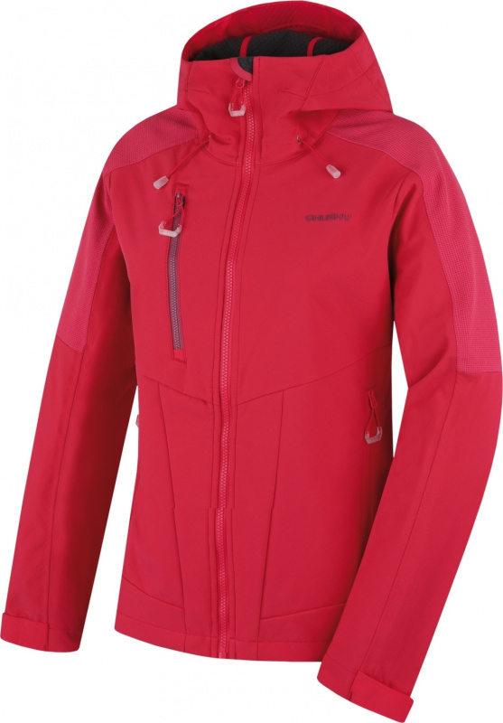 Dámská softshellová bunda HUSKY Sevan růžová Velikost: S