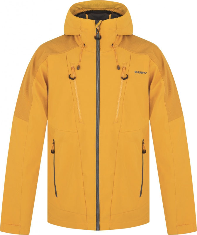 Pánská softshellová bunda HUSKY Sevan M žlutá Velikost: XL