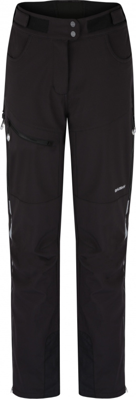 Dámské softshellové kalhoty HUSKY Keson černé Velikost: XXL