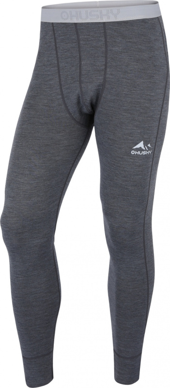 Pánské merino kalhoty HUSKY Merea šedé Velikost: M