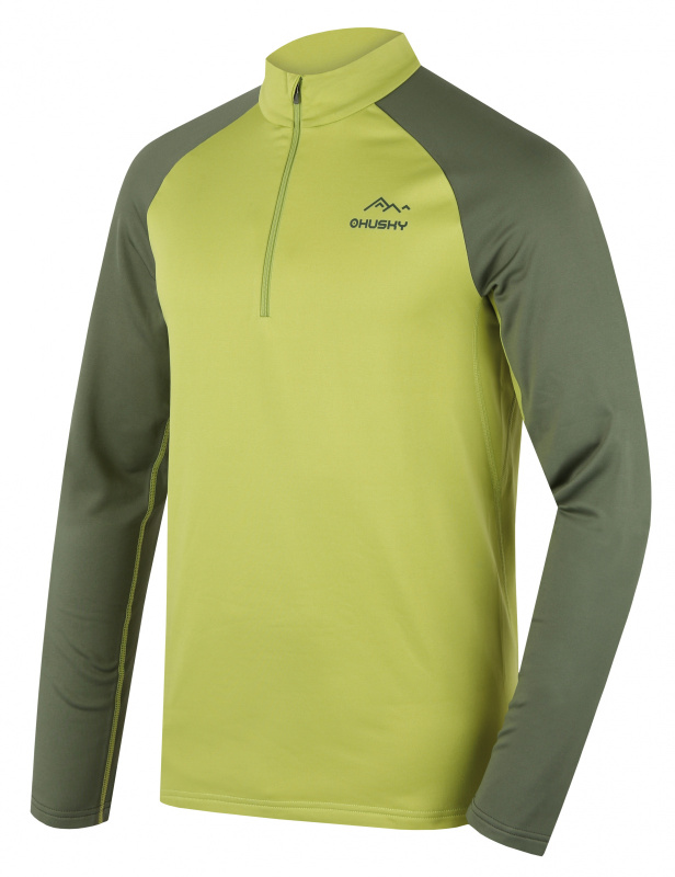 Pánský funkční rolák HUSKY Active Winter Tromi zelený Velikost: S