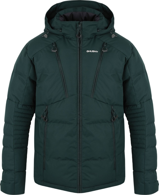 Pánská zimní bunda HUSKY Norel zelená Velikost: L