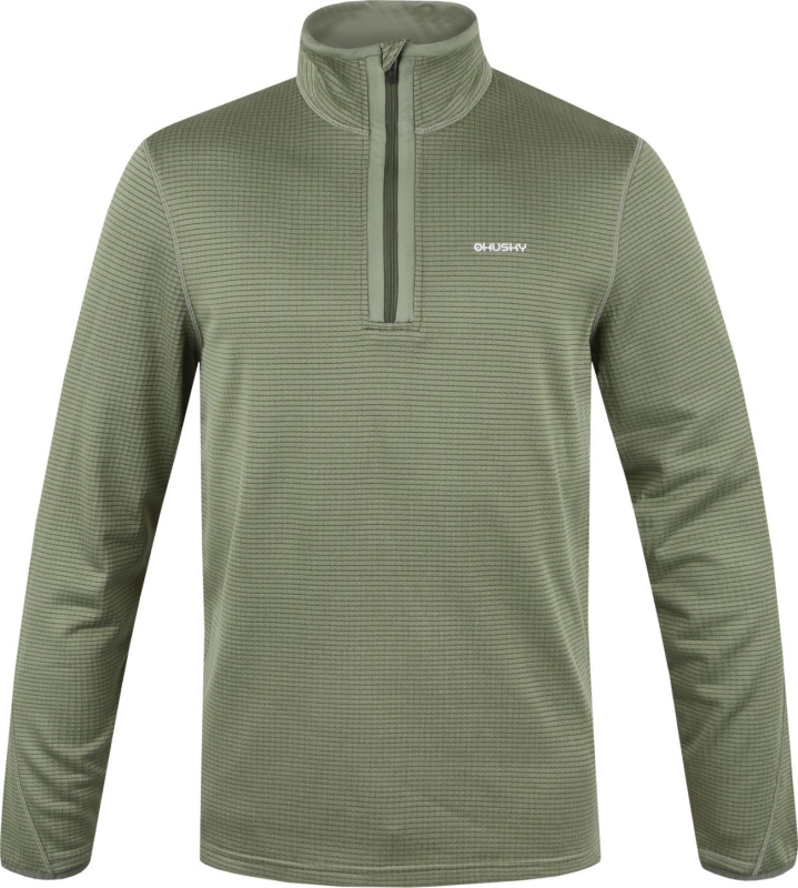 Pánská funkční mikina HUSKY Artic khaki Velikost: XXL