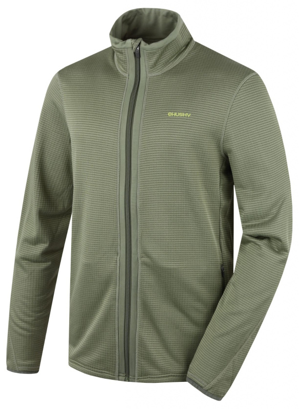 Pánská funkční mikina HUSKY Artic Zip khaki Velikost: S