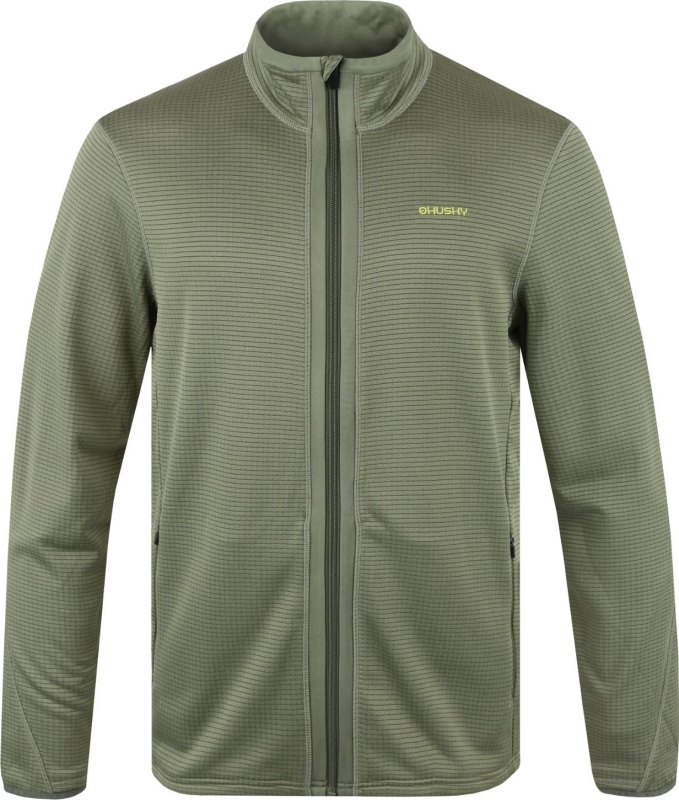 Pánská funkční mikina HUSKY Artic Zip khaki Velikost: S
