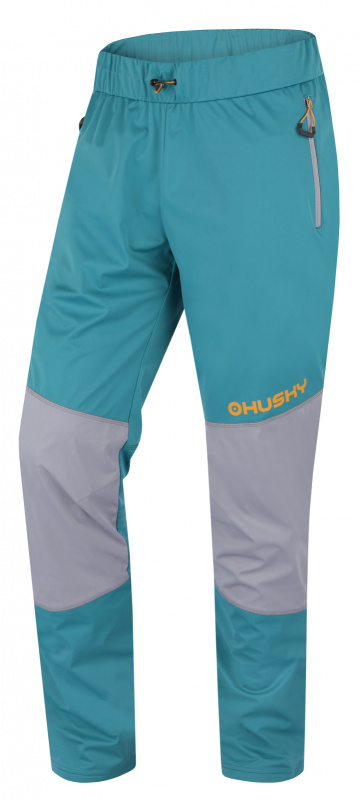 Pánské softshellové kalhoty HUSKY Kala modré Velikost: XXXL
