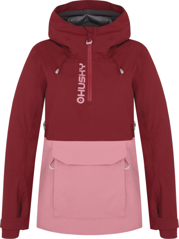 Dámská outdoorová bunda HUSKY Nabbi červená Velikost: M