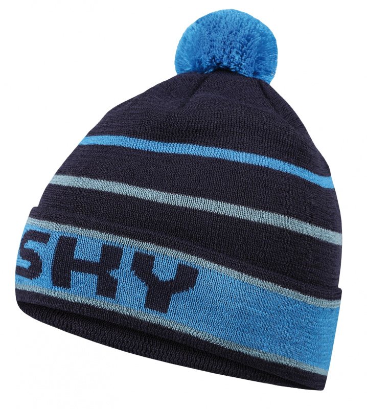 Pánská merino čepice HUSKY Meralp blue Velikost: L-XL
