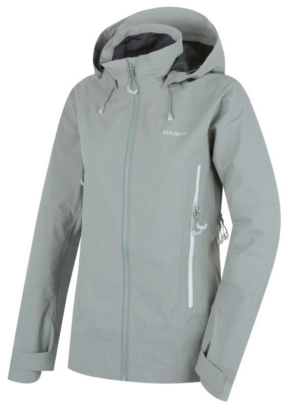 Dámská outdoorová bunda HUSKY Nakron zelená Velikost: XL - plus