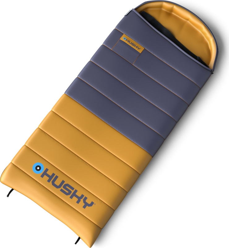 Péřový zimní spacák HUSKY Drafy -20°C blue/orange Velikost: onesize