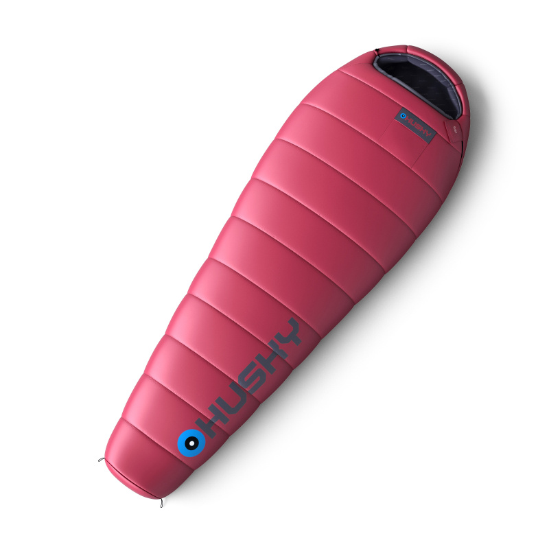 Syntetický třísezónní spacák HUSKY Ruby červený Velikost: onesize
