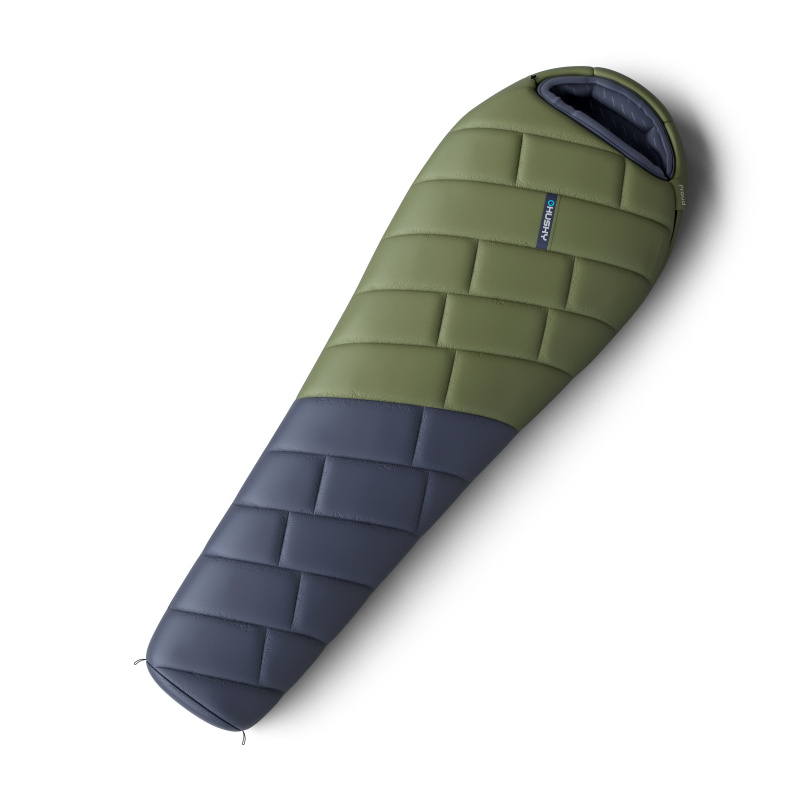 Syntetický zimní spacák HUSKY Proud blue/khaki Velikost: onesize