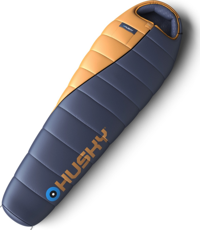 Syntetický zimní spacák HUSKY Enjoy short blue/orange Velikost: onesize