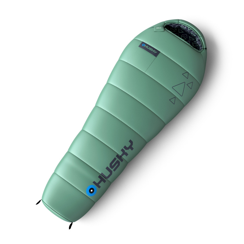 Syntetický třísezónní dětský spacák HUSKY Kids Merlot mint Velikost: onesize