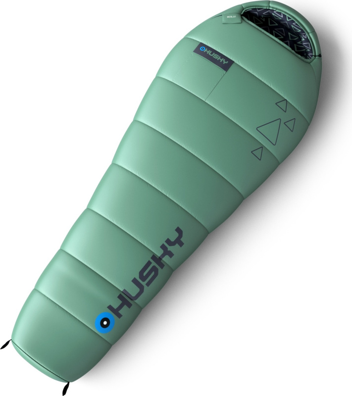 Syntetický třísezónní dětský spacák HUSKY Kids Merlot mint Velikost: onesize