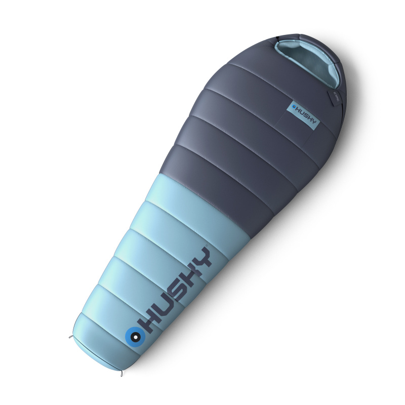 Péřový zimní spacák HUSKY Drape blue Velikost: onesize