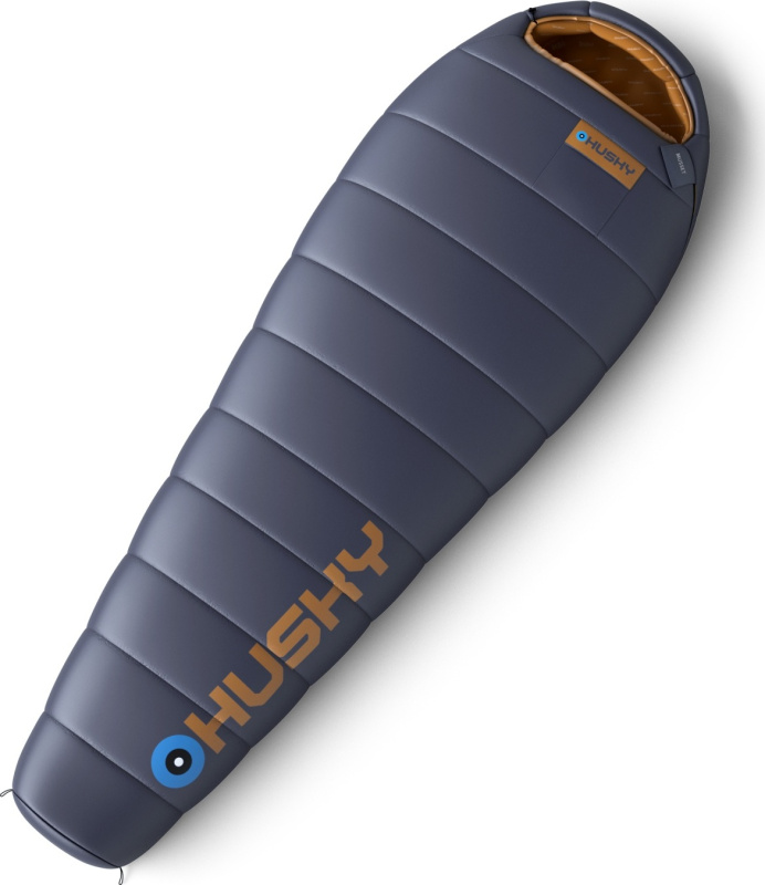 Ultralehký třísezónní spacák HUSKY Musset modrý Velikost: onesize