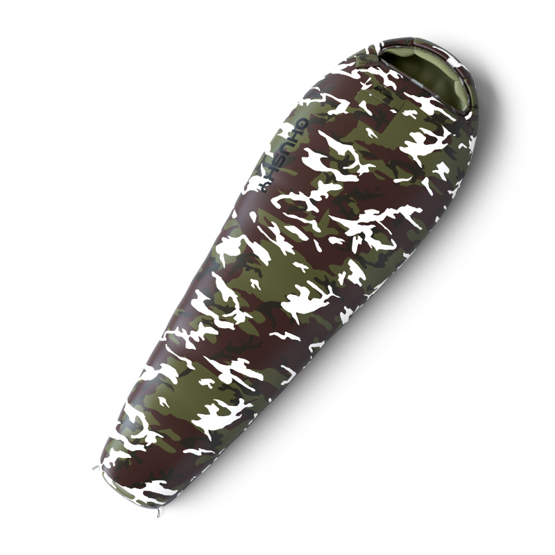 Syntetický třísezónní dětský spacák HUSKY Junior Army zelený Velikost: onesize