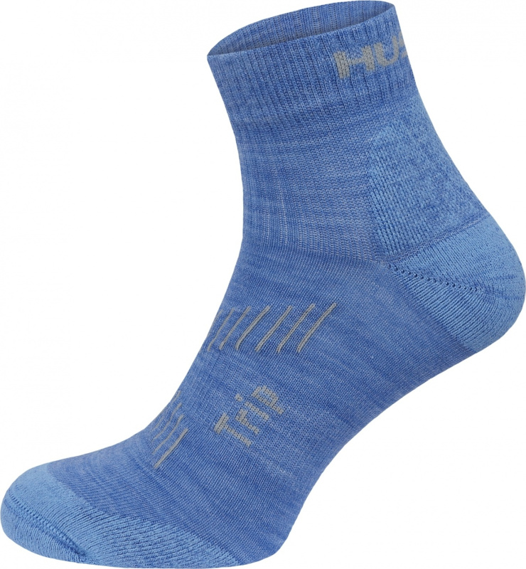 Unisex tenčí ponožky HUSKY Trip modré Velikost: XL (45-48)