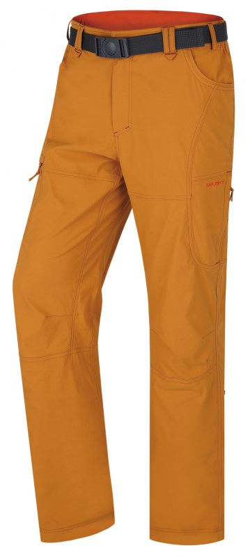Pánské outdoorové kalhoty HUSKY Kahula mustard Velikost: S