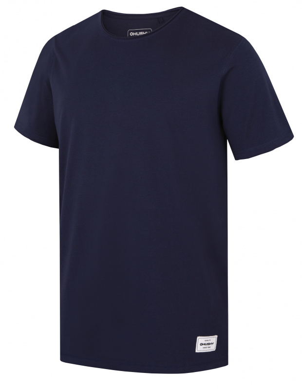 Pánské bavlněné triko HUSKY Tee Base modré Velikost: XXXL