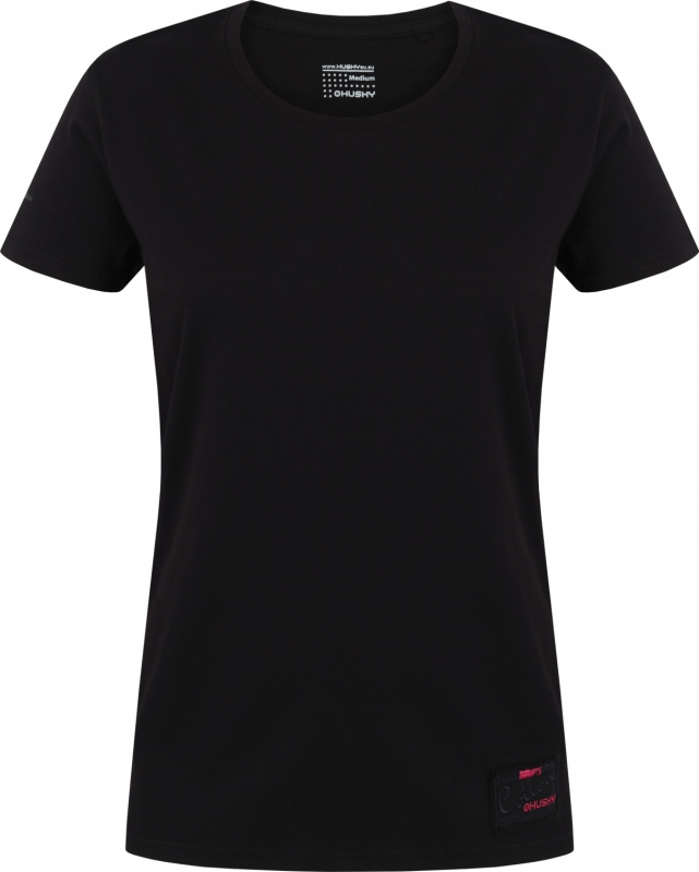 Dámské bavlněné triko HUSKY Tee Base černé Velikost: XS