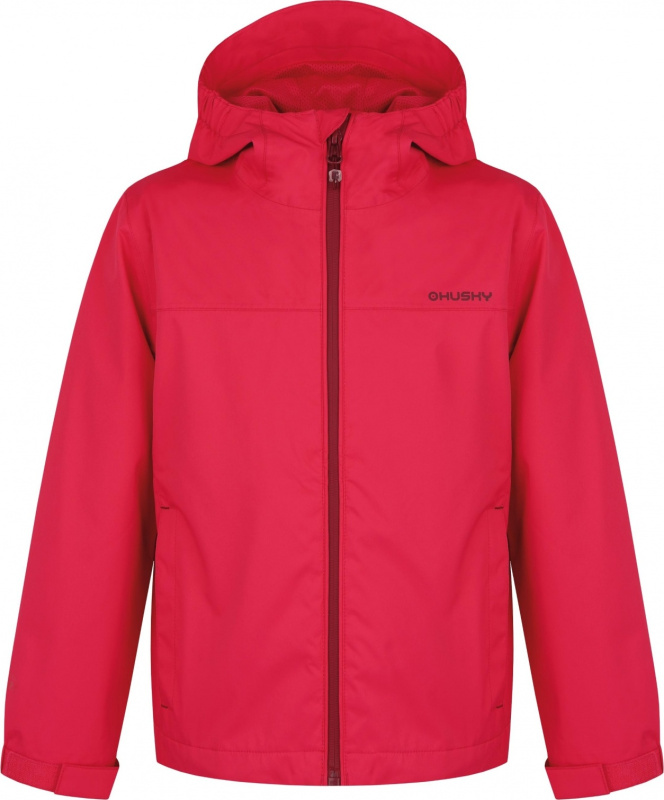Dětská hardshellová bunda HUSKY Nelory červená Velikost: 122