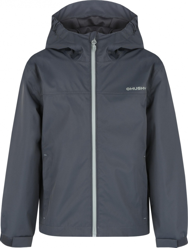 Dětská hardshellová bunda HUSKY Nelory šedá Velikost: 140