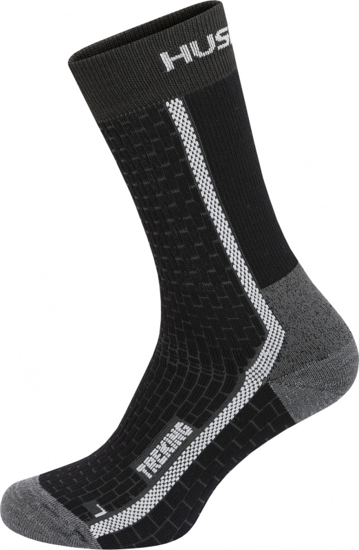 Unisex hřejivé ponožky HUSKY Treking černé Velikost: L (41-44)