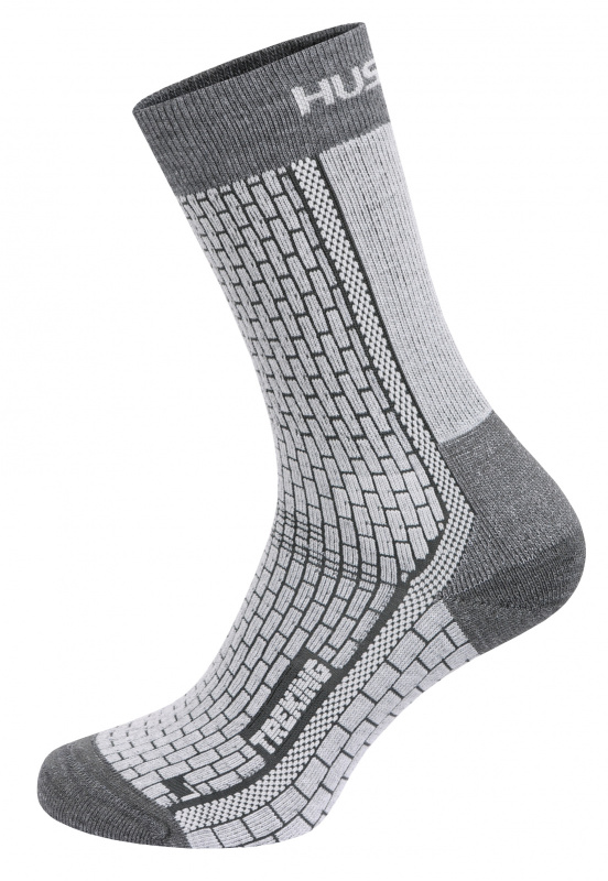 Unisex hřejivé ponožky HUSKY Treking šedé Velikost: M (36-40)