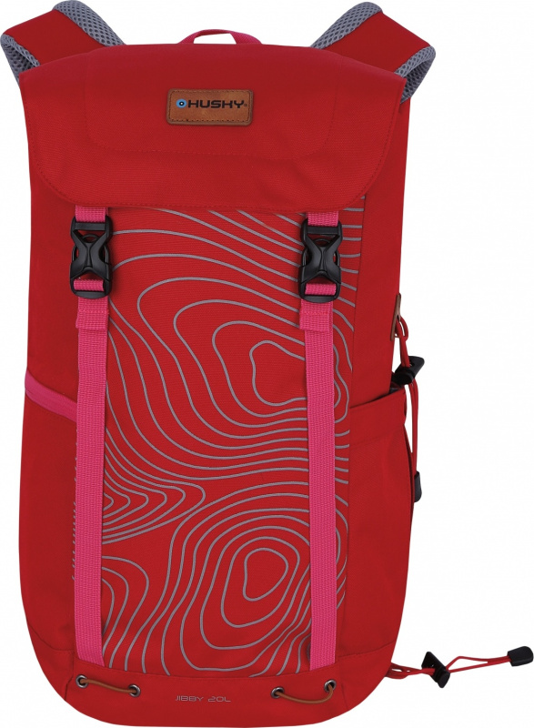 Dětský batoh HUSKY Jibby 20l červený Velikost: onesize