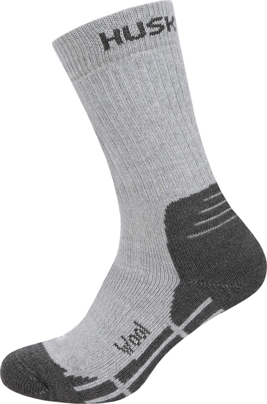 Ponožky  HUSKY All Wool sv. šedá Velikost: XL (45-48)