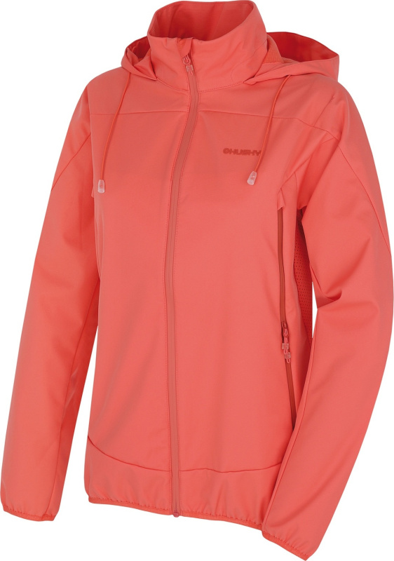 Dámská softshellová bunda HUSKY Sonny L růžová Velikost: XL
