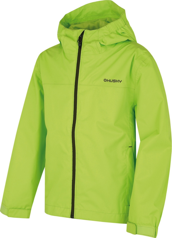 Dětská outdoorová bunda HUSKY Zunat K jasně zelená Velikost: 140-146