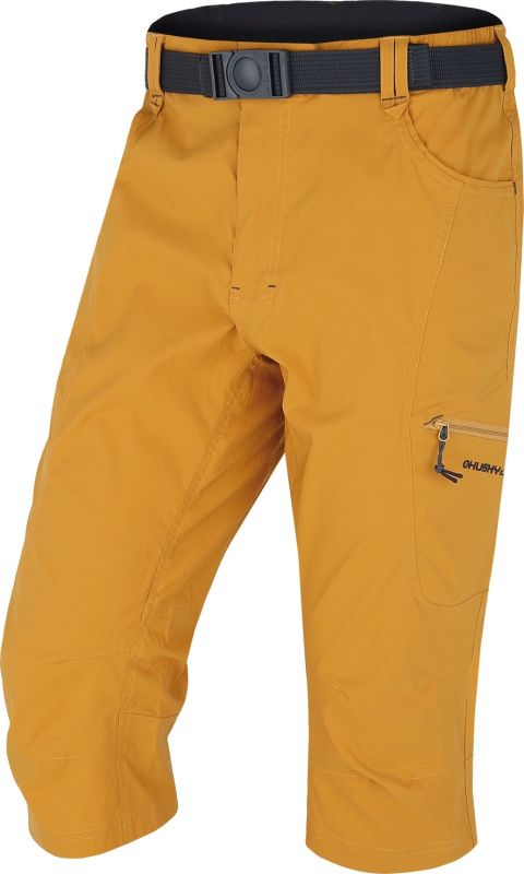 Pánské 3/4 kalhoty HUSKY Klery M horčicové Velikost: M