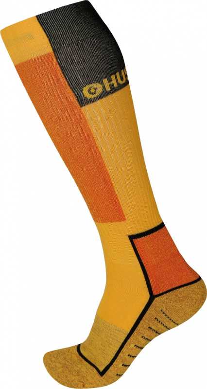 Unisex podkolenky HUSKY Snow-ski žluté Velikost: M (36-40)